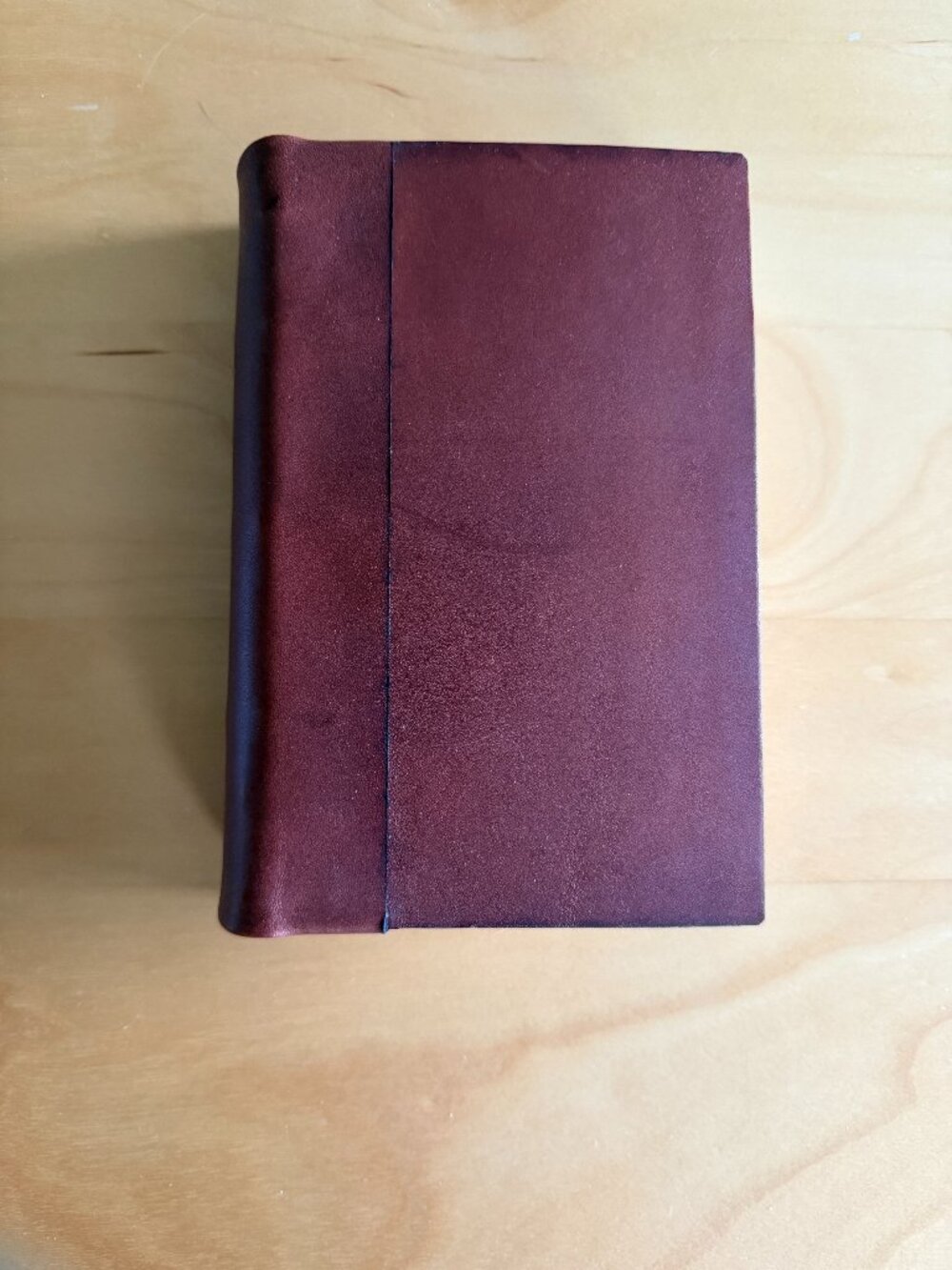 Peg & Awl Harper Hand-Bound Leather Tome (Brown)